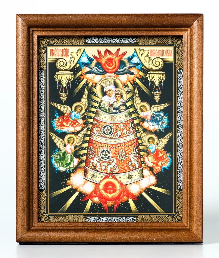 Icon in wooden frame №1 11×13 double embossing Increaser of the Mind 3
