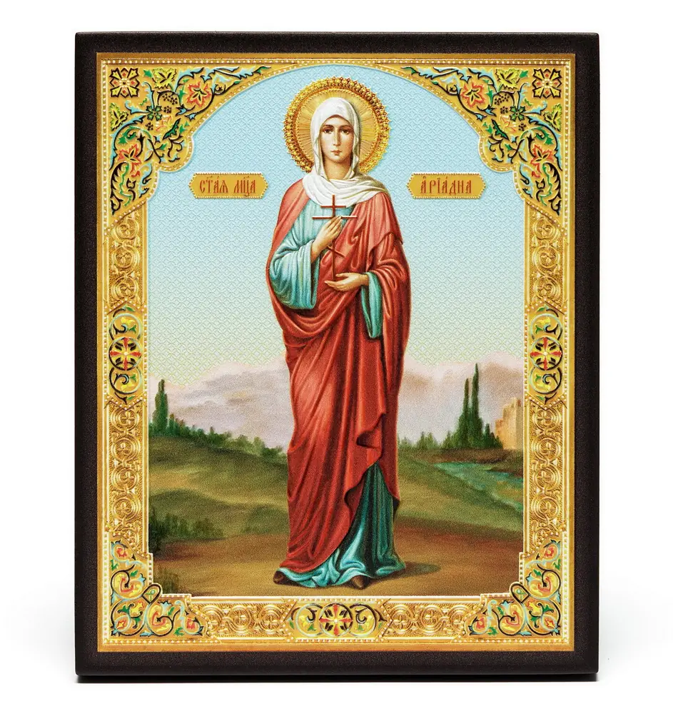 Icon on board 13×15 3D print, varnish Ariadne 3
