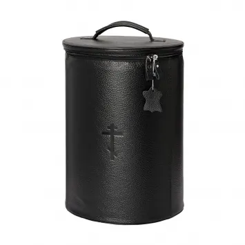 Mitre case (double) 100 % natural leather
