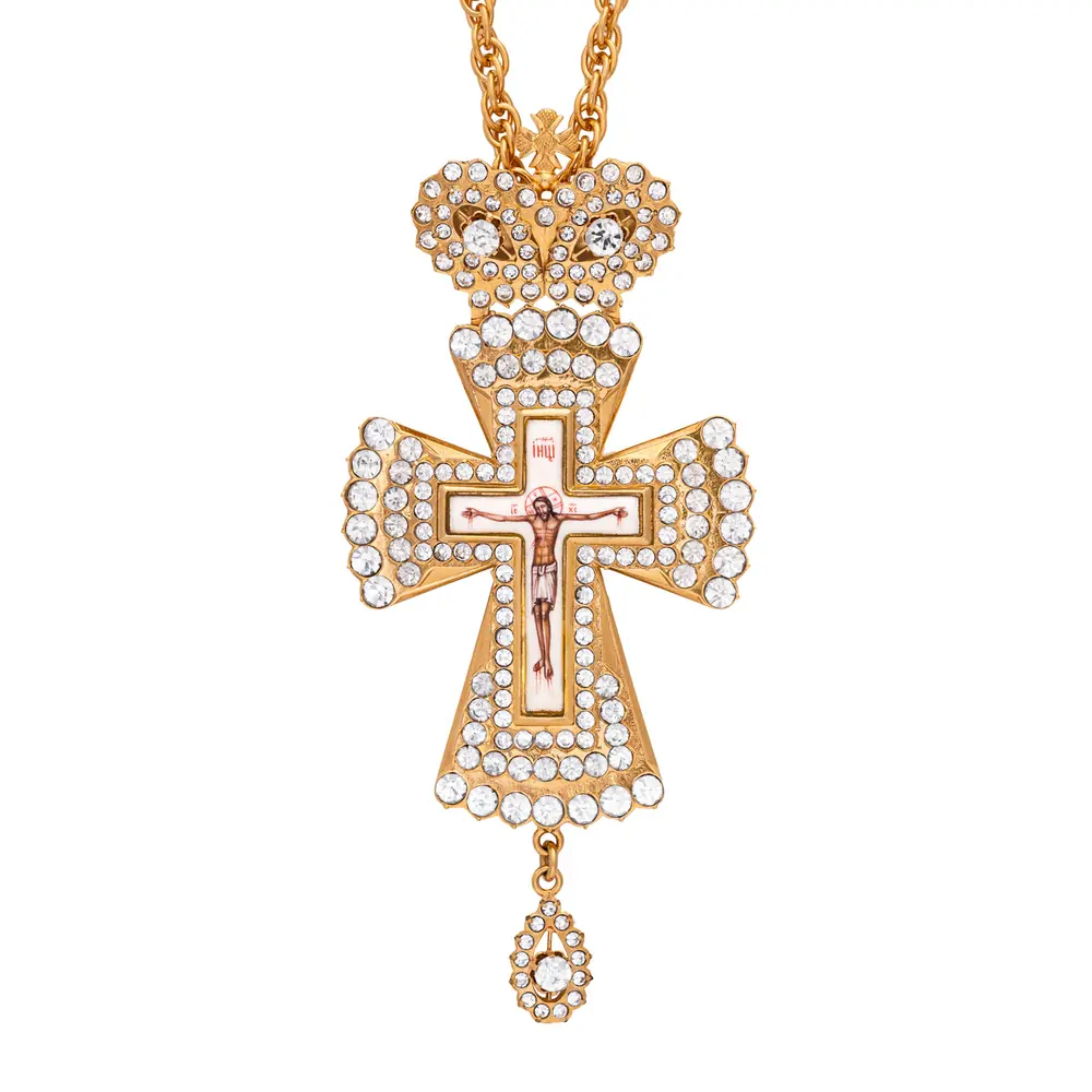 Pectoral cross №29 / gilding