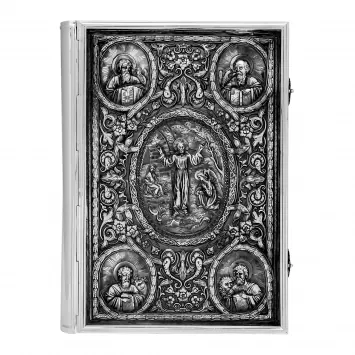Gospel 470 * 330 altar №10 covers silver plating niello