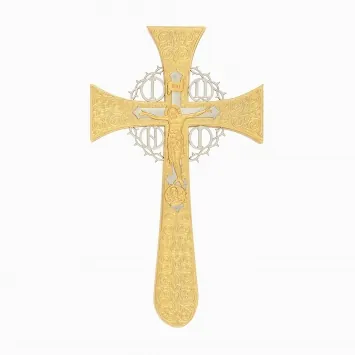 Altar cross №4-3 Maltese №2 electroforming gilding