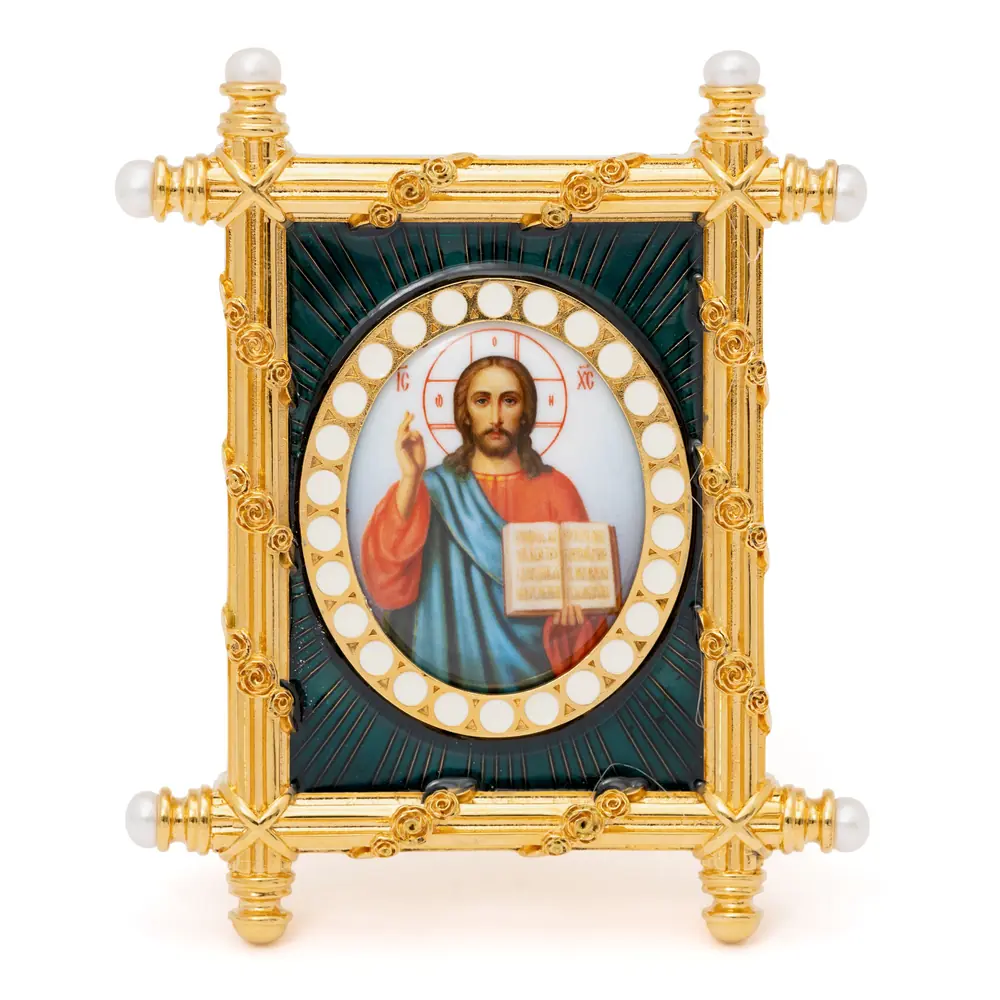 Table icon №126 decal, enamel / gilding / the Lord Almighty