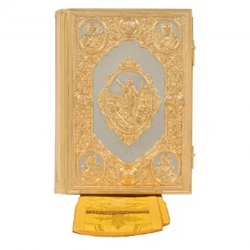 Gospel 360 * 240 altar №11 covers partial gilding (with bookmark)