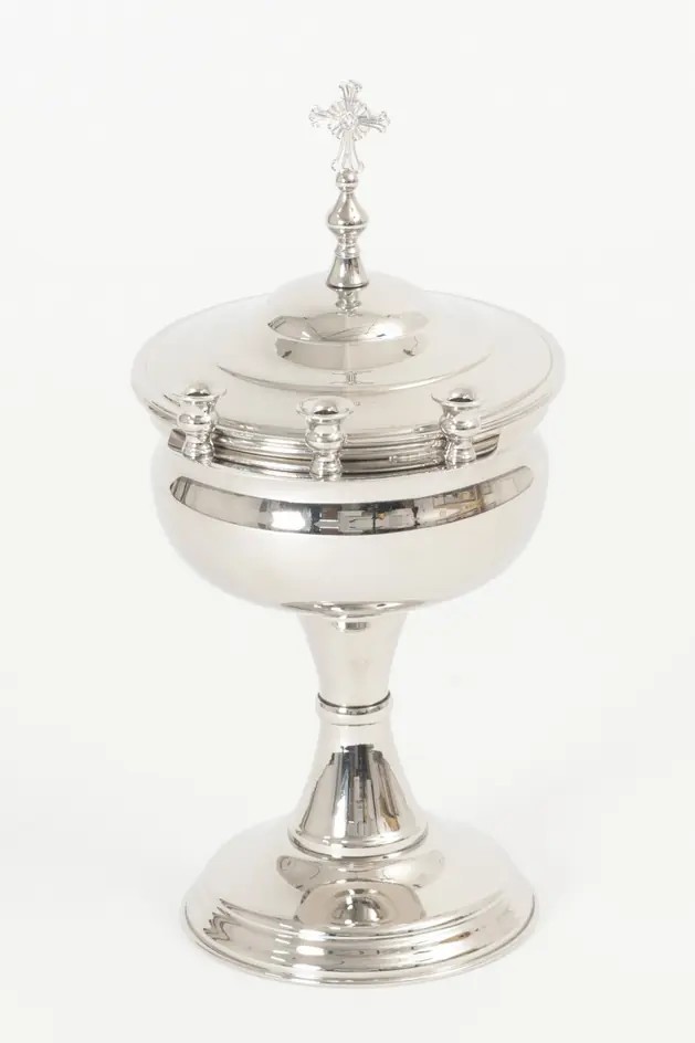 Bowl for blessing water hand nickel plating