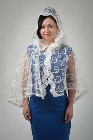 Kerchief-cape for wedding
