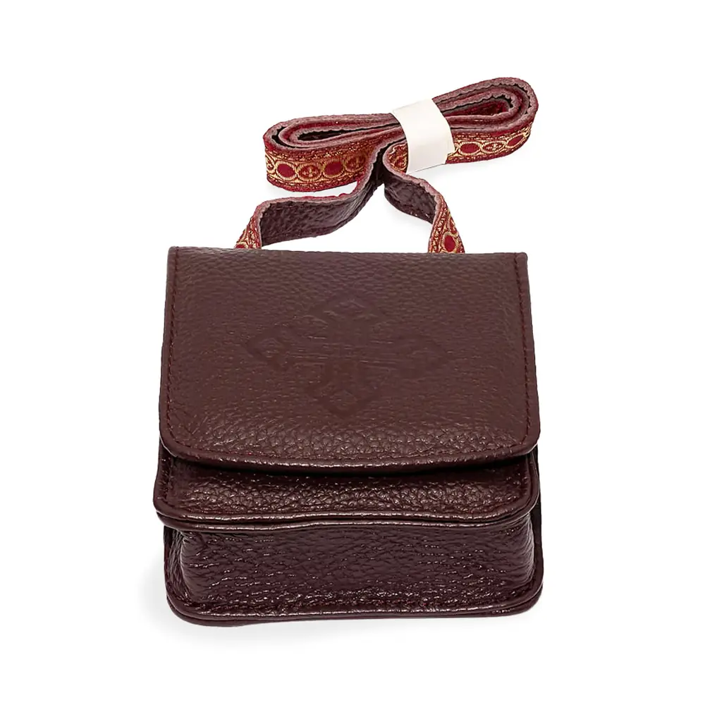 Bag pectoral, pyx burgundy
