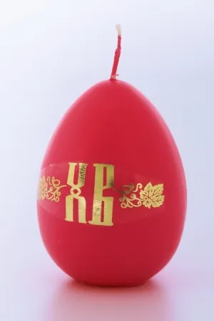 Easter candle egg №1