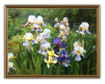 Picture 30×40, 3D print on plastic, in brown frame №26