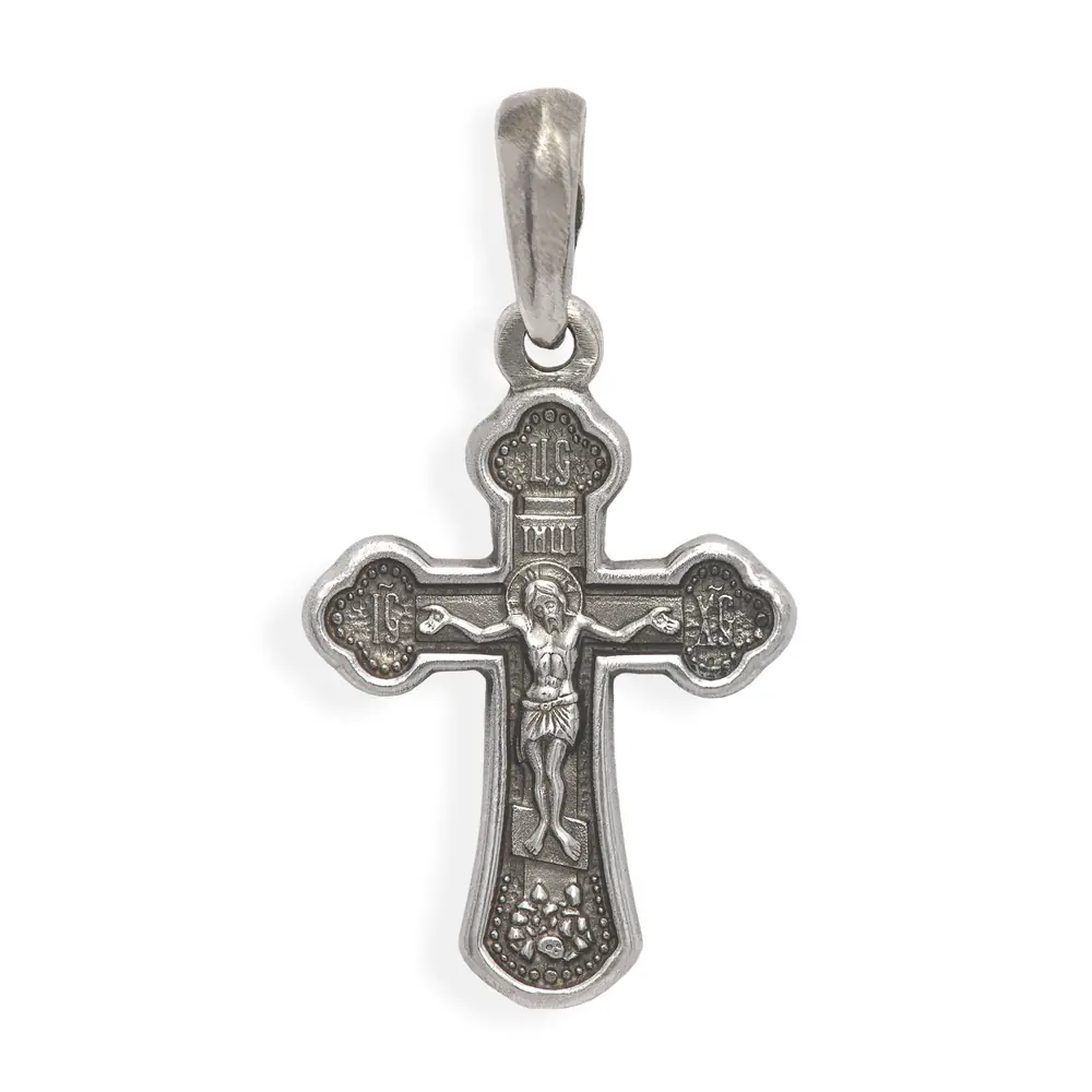 Neck cross №84 silver