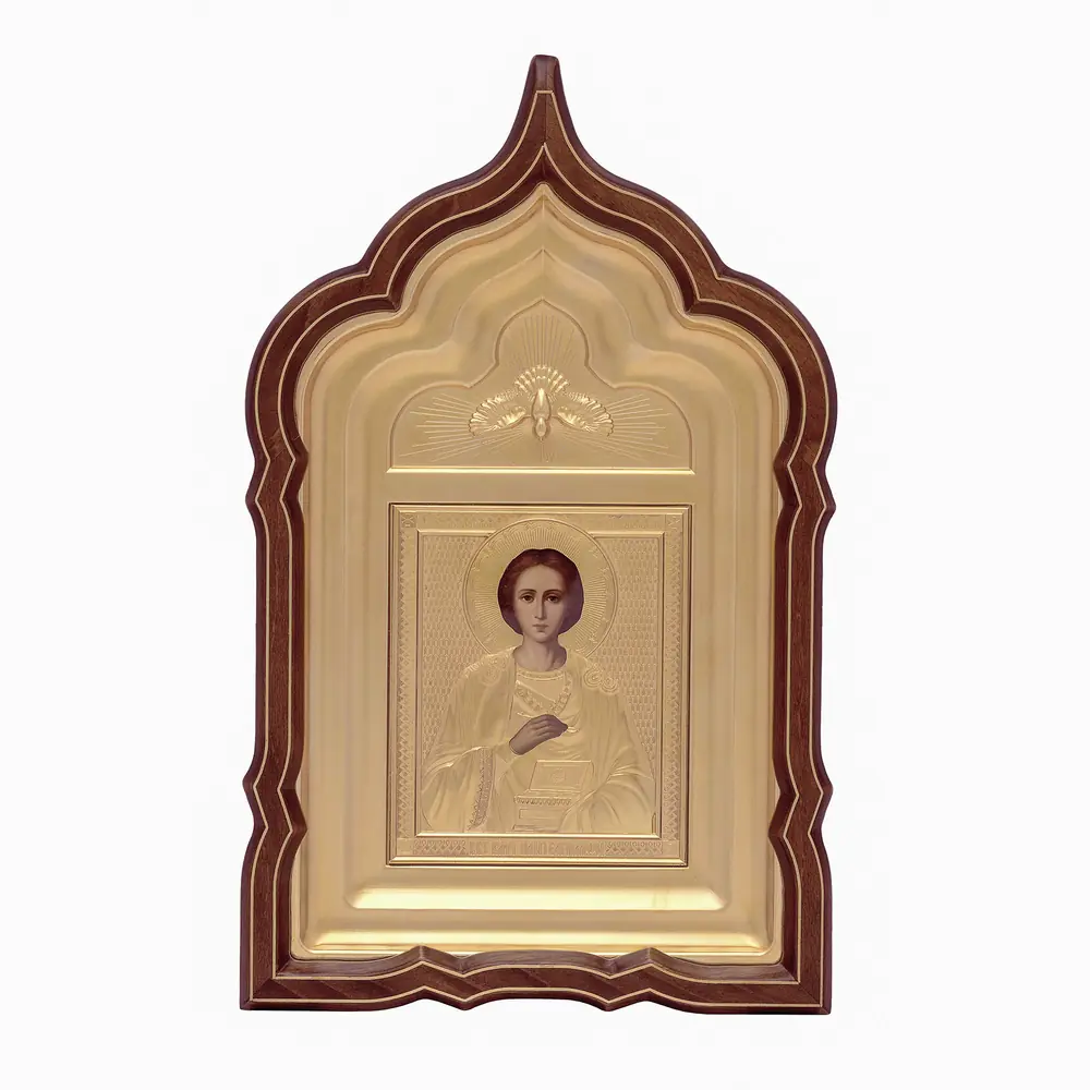 ხატი ფოტო კიოტში 11×13 მოჭედილობა, კიოტი №24 პანტელეიმონი