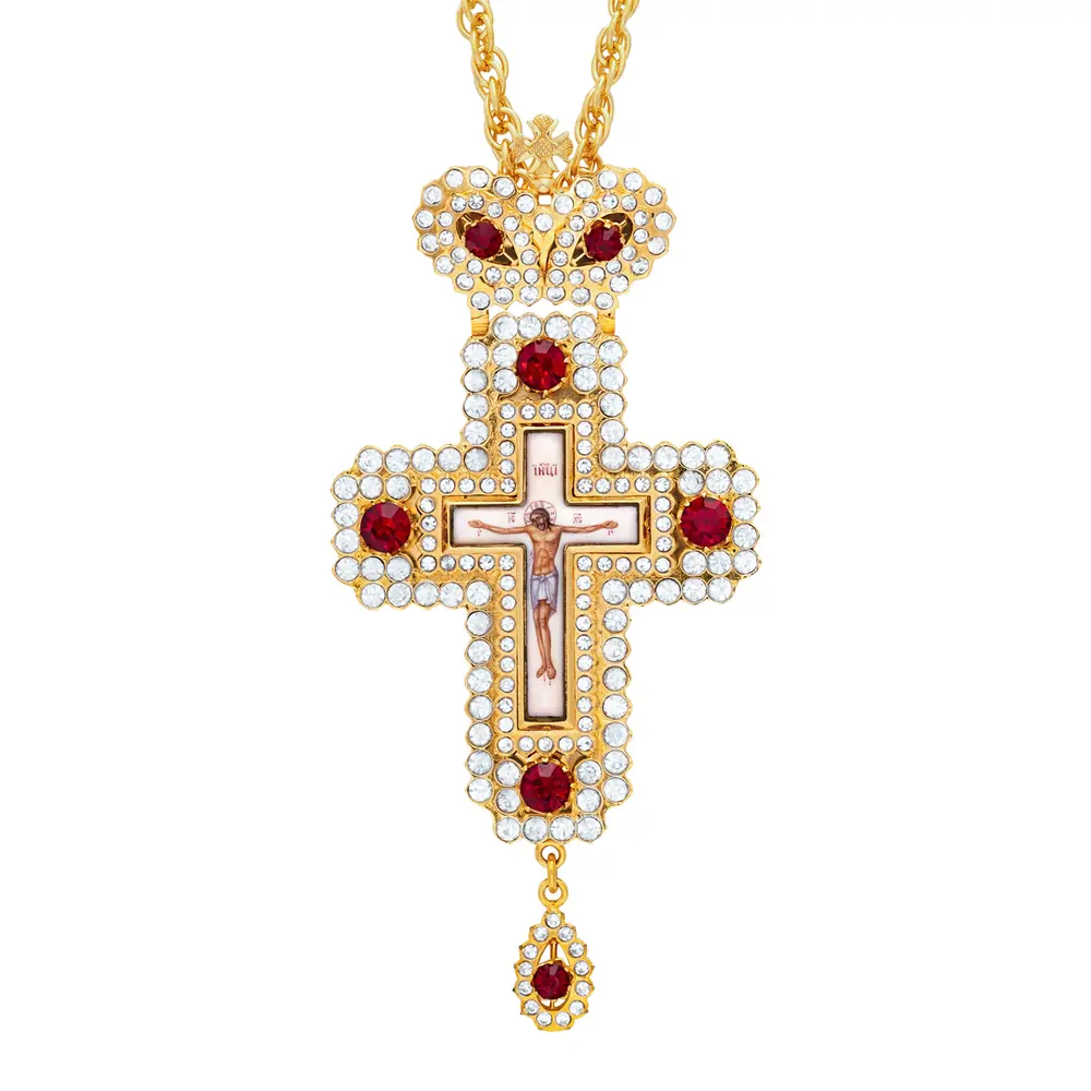 Pectoral cross №31 / gilding