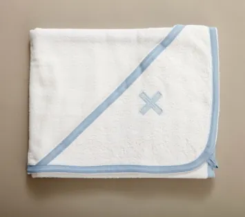 Baptismal swaddling cloth hood fabric terry