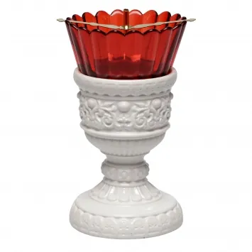 Vigil lamp №2 artificial stone marble-look
