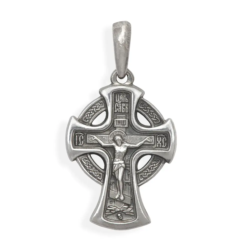 Neck cross №82 silver