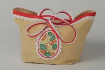 Bag for Easter bread machine embroidery 39×22 №1