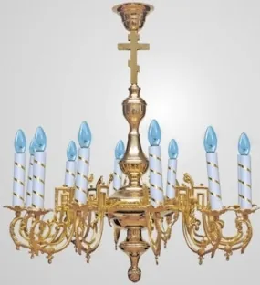 Chandelier 1 tier 12 candles