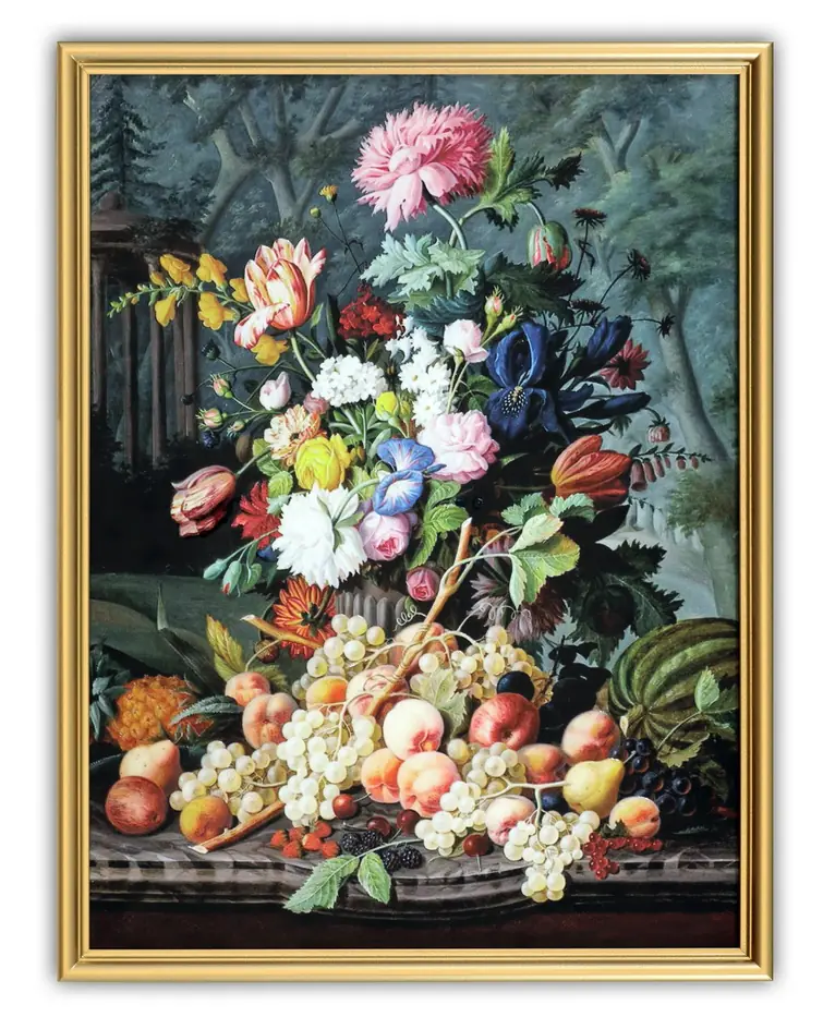 Picture 30×40, 3D print on plastic, in gilded frame №2
