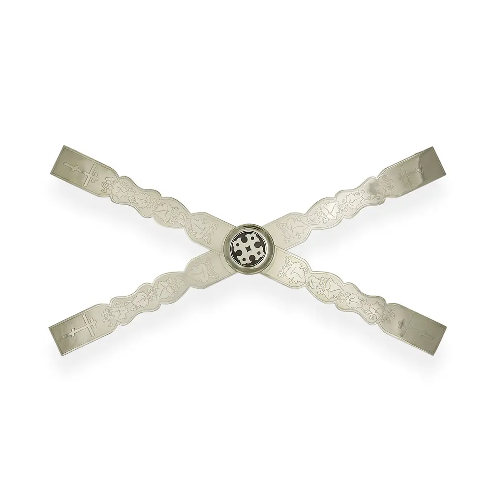 Asterisk 3,0 l nickel silver chemical engraving
