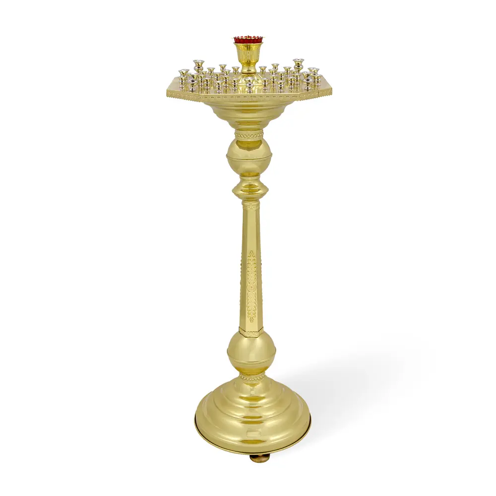 Candlestick №6 on 36 candles varnish