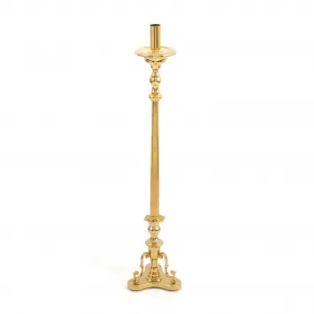 Processional candlestick №8 gilding