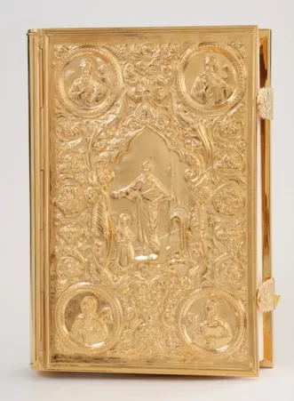 Gospel 470 * 330 altar №5 covers gilding