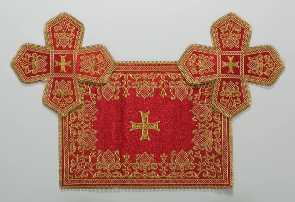 Aer (veil) №007 brocade machine embroidery 0,75-1,0 l chalice