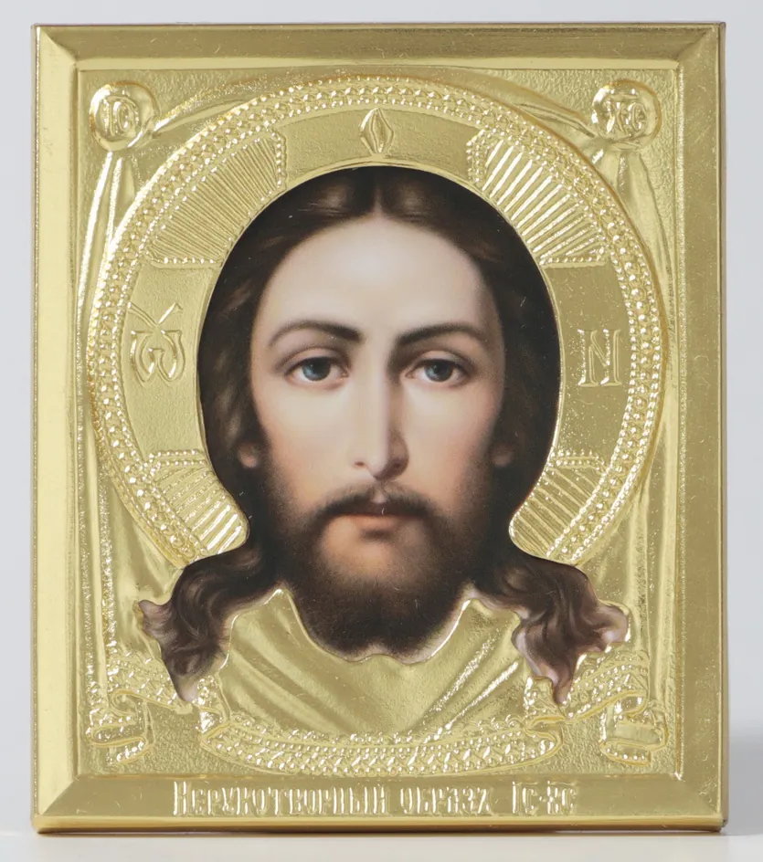 Icon in riza 6×7 3D, film Saviour Not Made by Hands