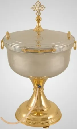 Font combined gilding with tap