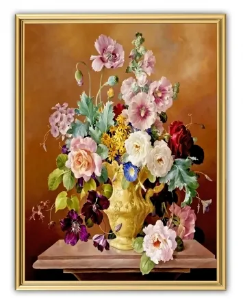 Picture 30×40, 3D print on plastic, in gilded frame №4