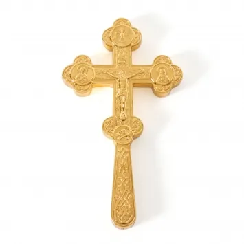 Cross for services №1-1 gilding