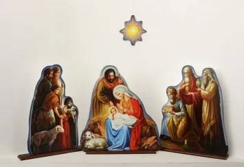 Nativity scene on stand 2 “Nativity of Christ”