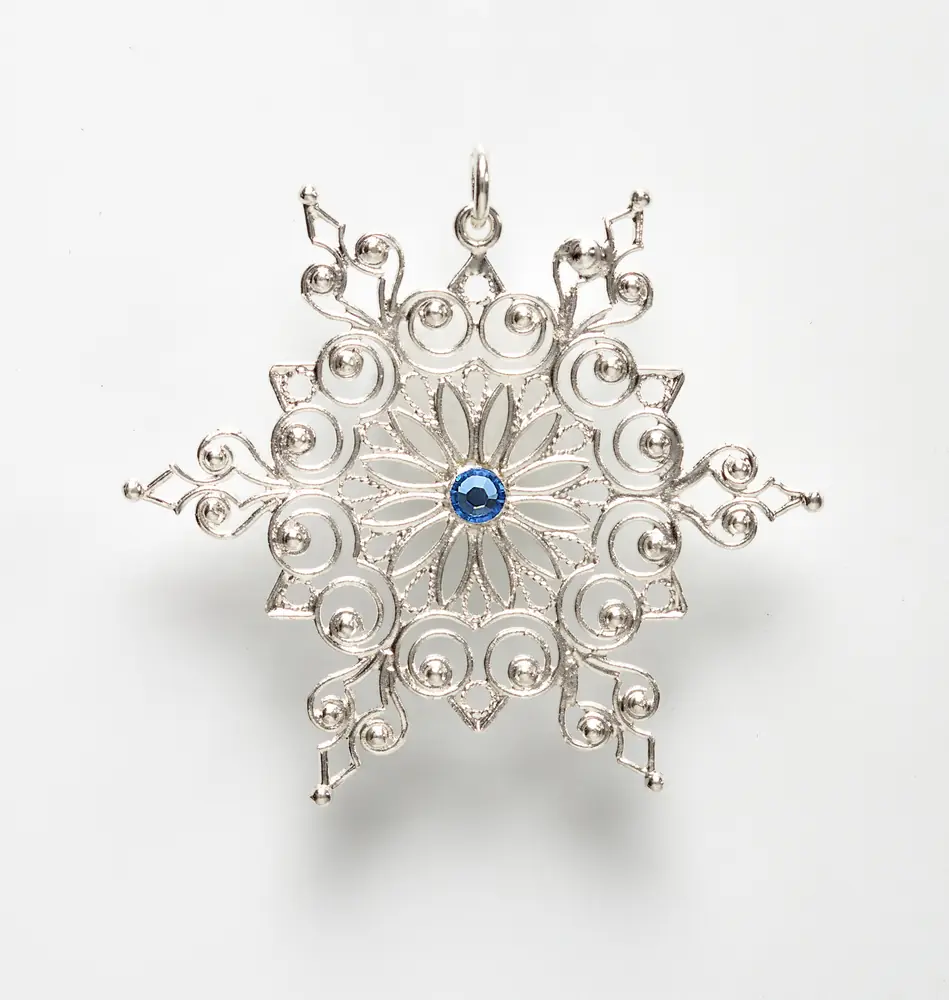 Christmas pendant №38 “Snowflake”