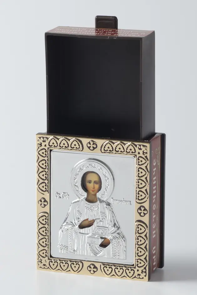 Incense holder with riza Panteleimon
