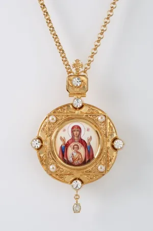 Panagia №59 / gilding