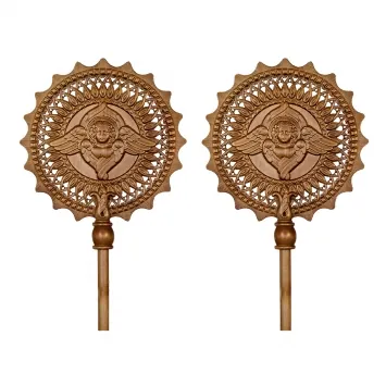 Ripidion wooden finish staining, varnish (pair)