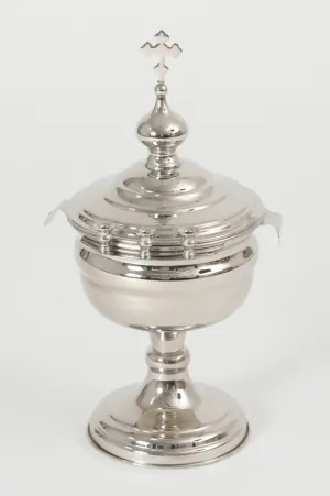 Bowl for blessing water small nickel plating