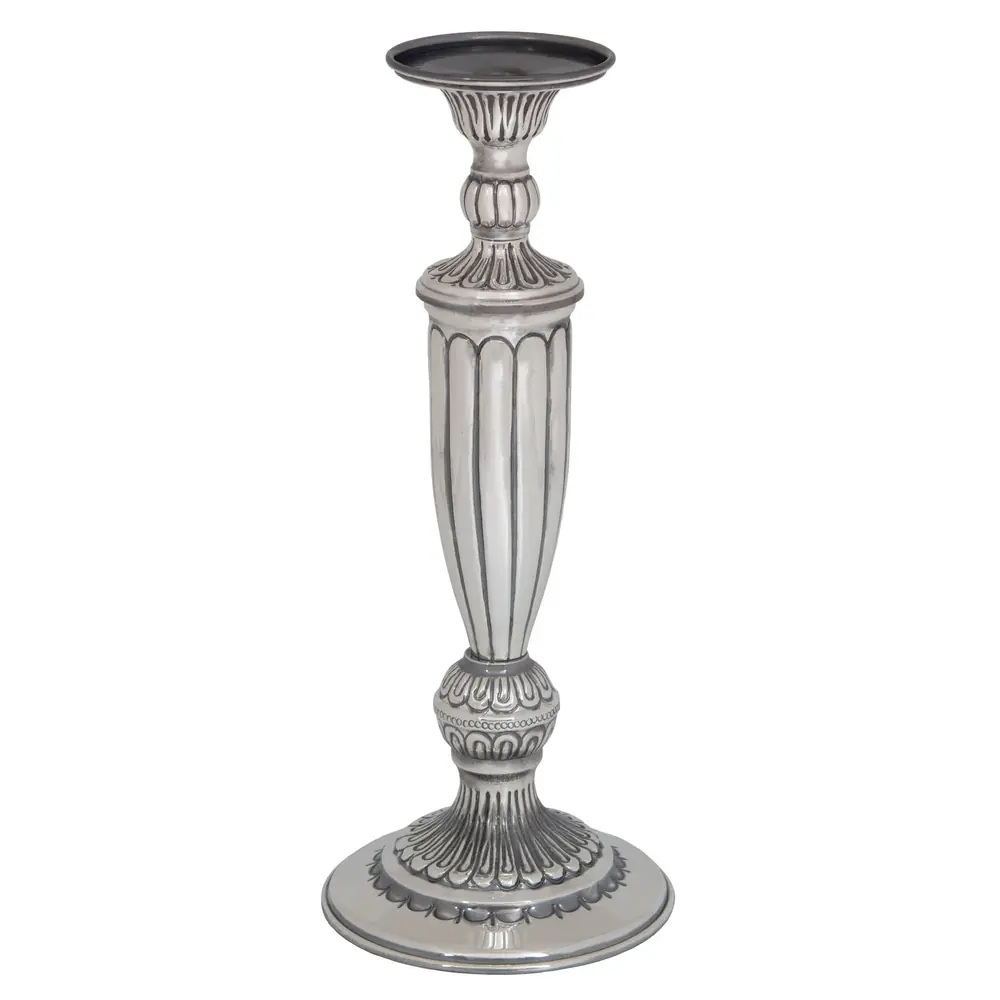 Candlestick pressed №7 chasing silver plating