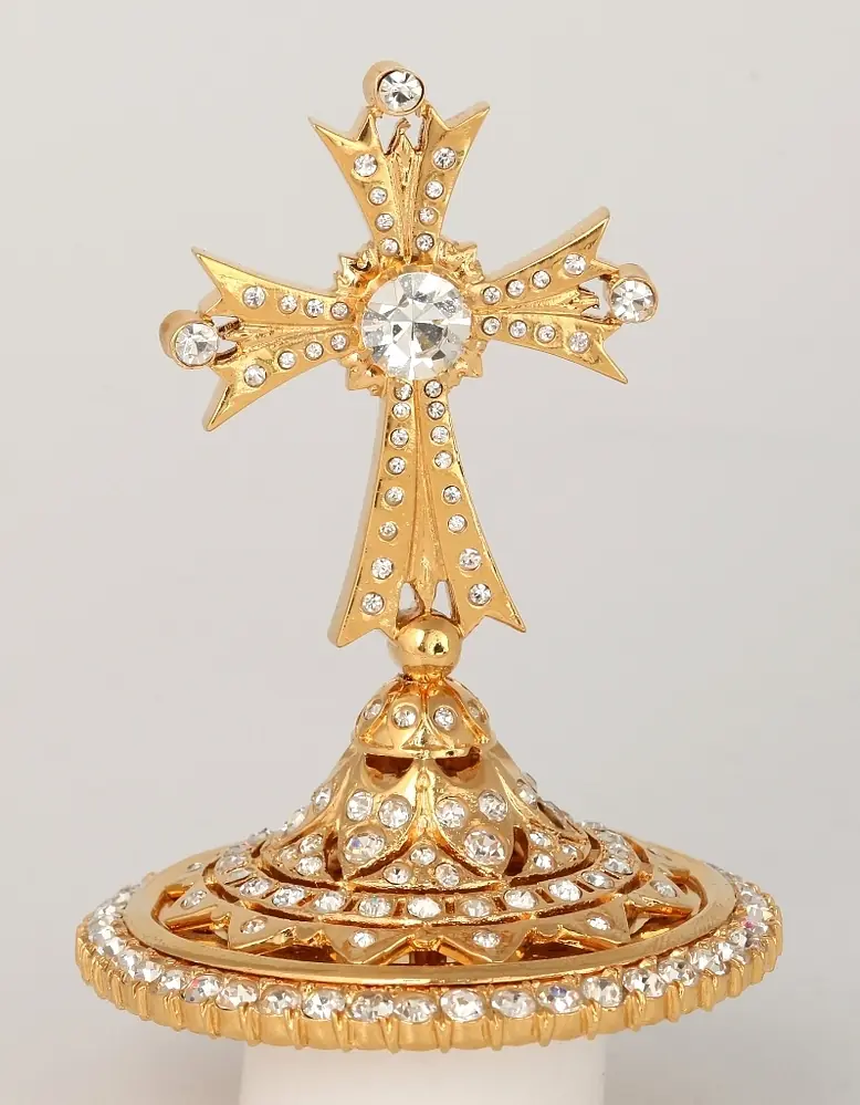 Mitre cross №12 / gilding / silver