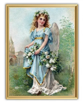 Picture 30×40, 3D print on plastic, in gilded frame №22