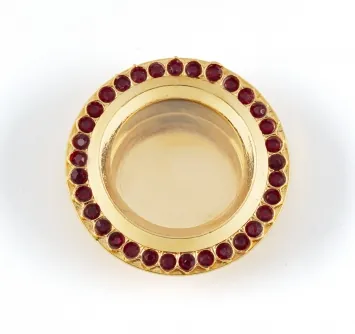 Reliquary for holy relics №9 gilding stones