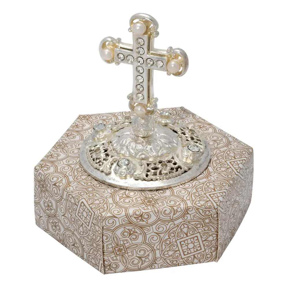 Mitre cross №15 / silver plating
