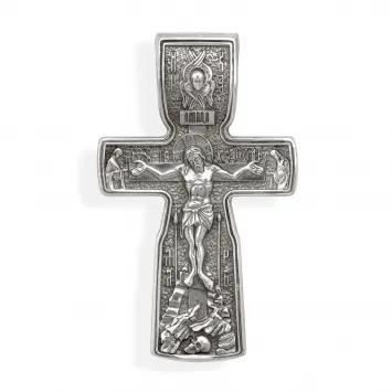 Neck cross №76 silver