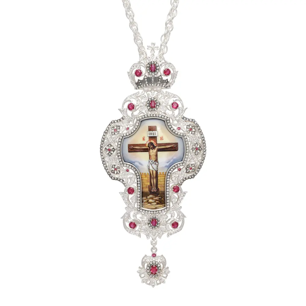 სამღვდელმთავრო ჯვარი №202 / ფიანიტები / მოვერცხლვა