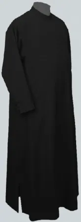 Cassock Greek linen embroidered collar