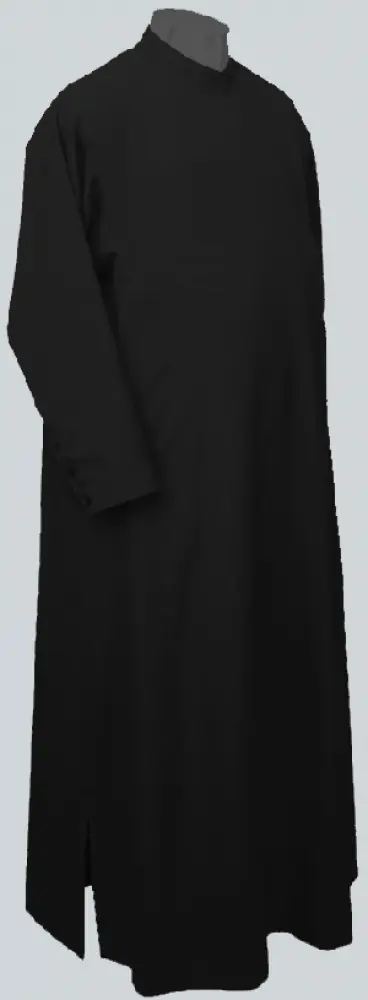 Cassock Greek linen embroidered collar