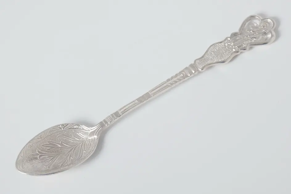 Communion spoon cast small №8 silver