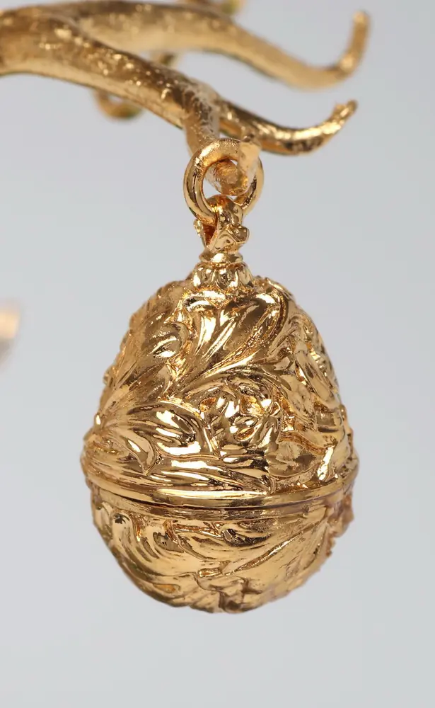 Egg-pendant Easter №6 / gilding