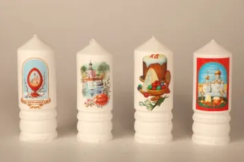 Easter candle №24