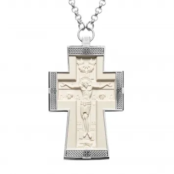 Bishop's cross №1554 insert elforin silver